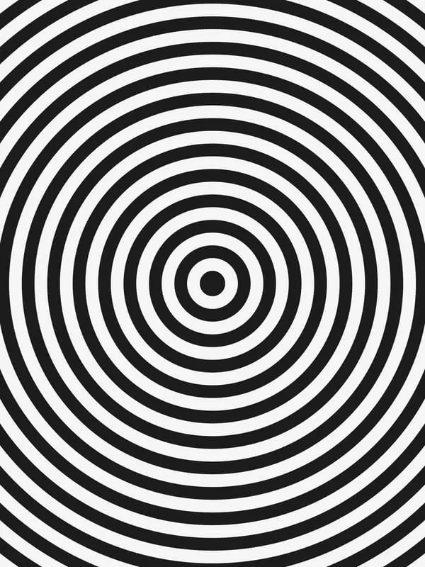 Concentric, hình nền Hình học cho máy đọc sách e-ink