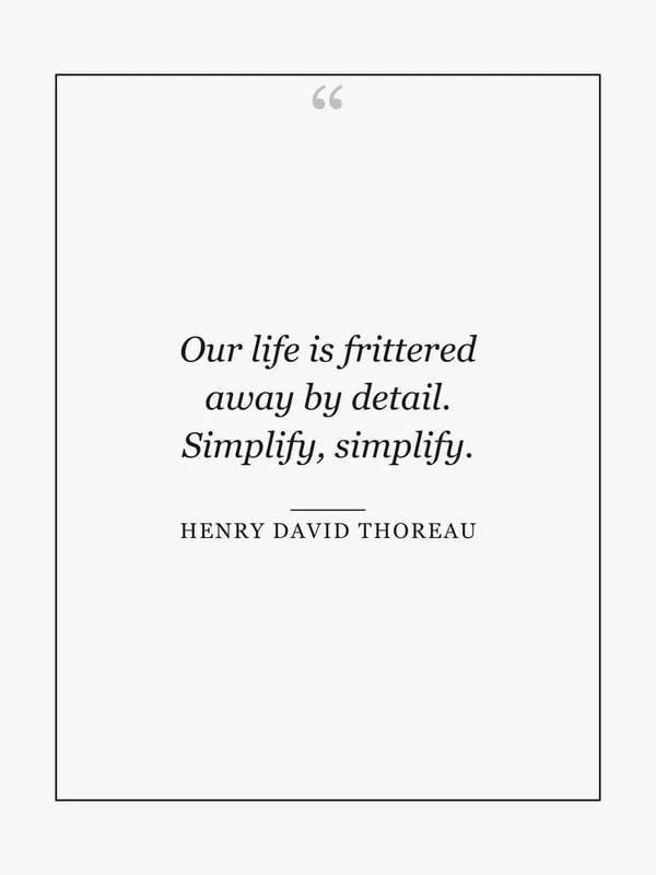 Simplify, hình nền Trích dẫn cho máy đọc sách e-ink