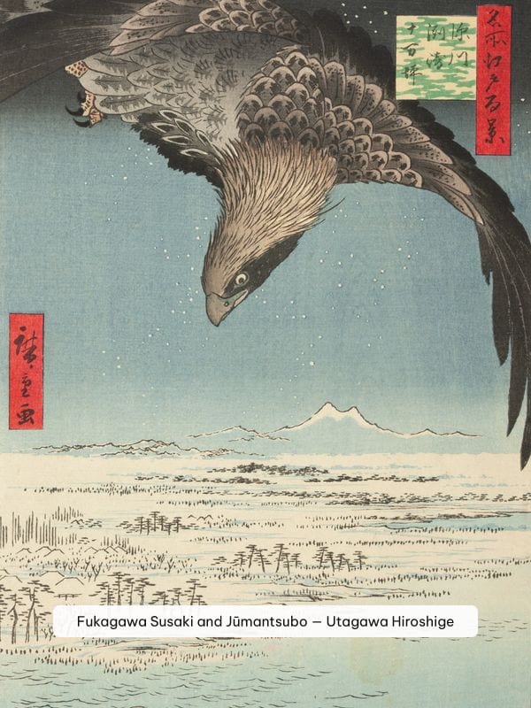 Eagle over Fukagawa