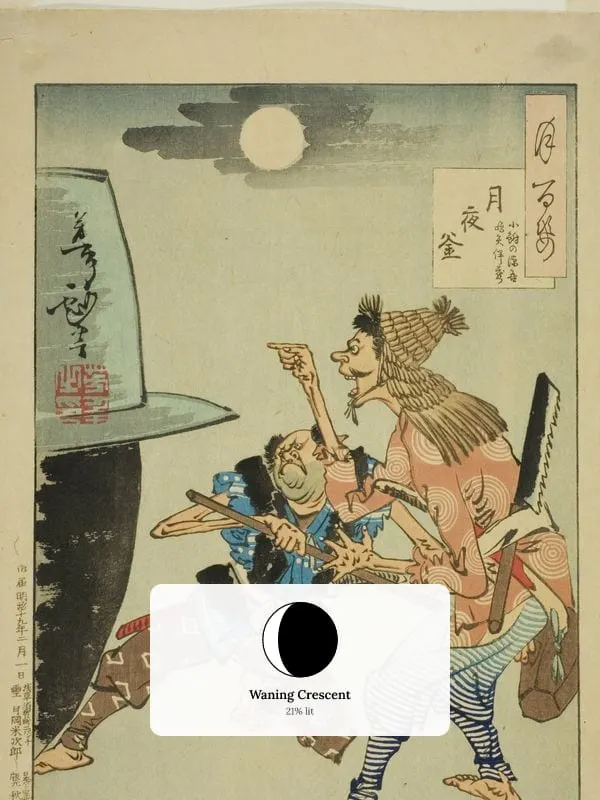 A Cauldron on a Moonlit Night