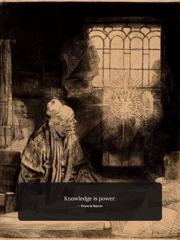A Scholar in His Study (Faust)